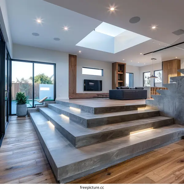 Modern house interior