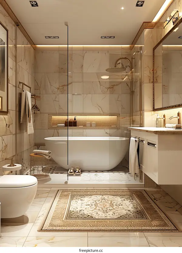 Luxury Modern Bathroom Interior Design