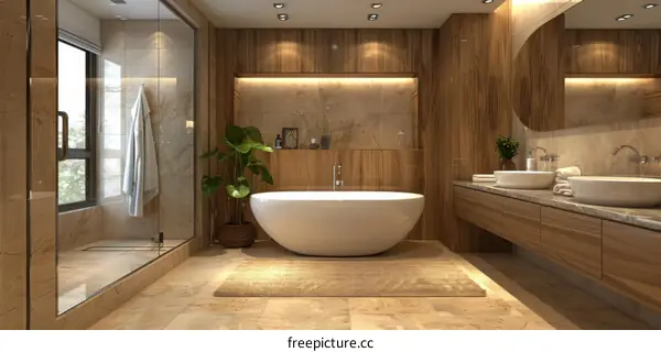 Modern Luxury Bathroom Interior Design