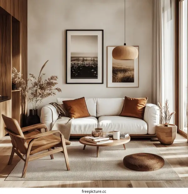 Modern Minimalist Living Room Interior Design