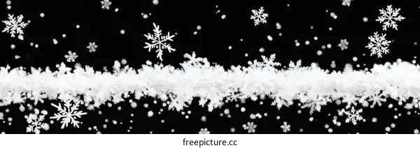 Winter Snowfall Background Design