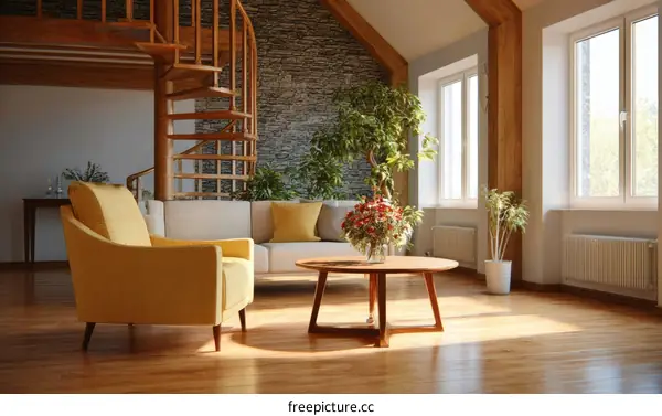 Modern Cozy Living Room Interior Design