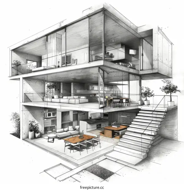 Modern House Exterior and Interior Design