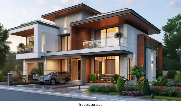 A Modern Architectural House