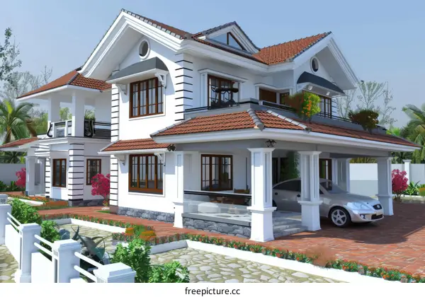 Modern Architectural Villa Design Renderings