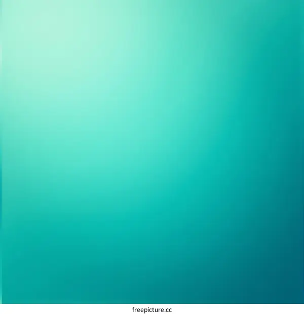 Abstract Teal Gradient Background
