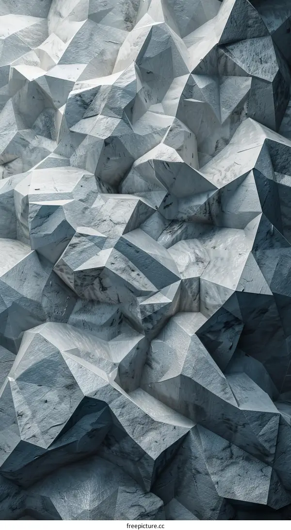 Abstract Geometric Stone Texture