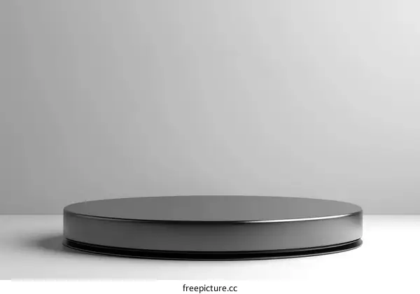 Blank Product Display Round Stage