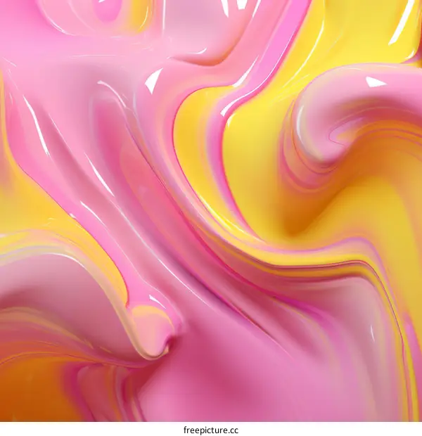 Pink and yellow color combination