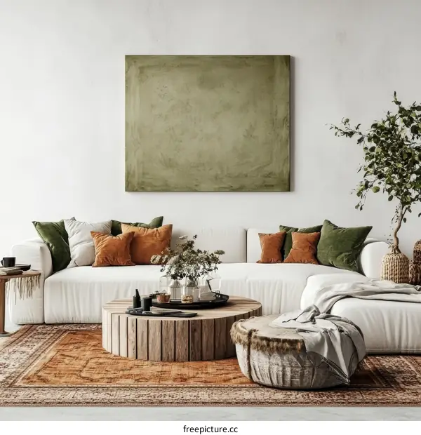 Modern Minimalist Living Room Interior Design