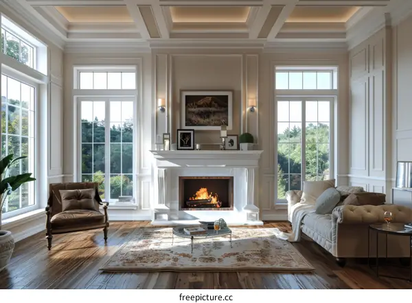 Modern Home Living Room Interior Design