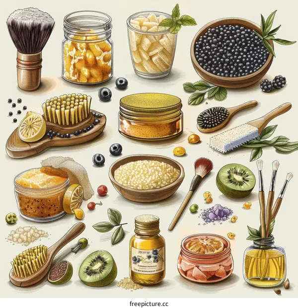 Natural skincare ingredients and cosmetic products