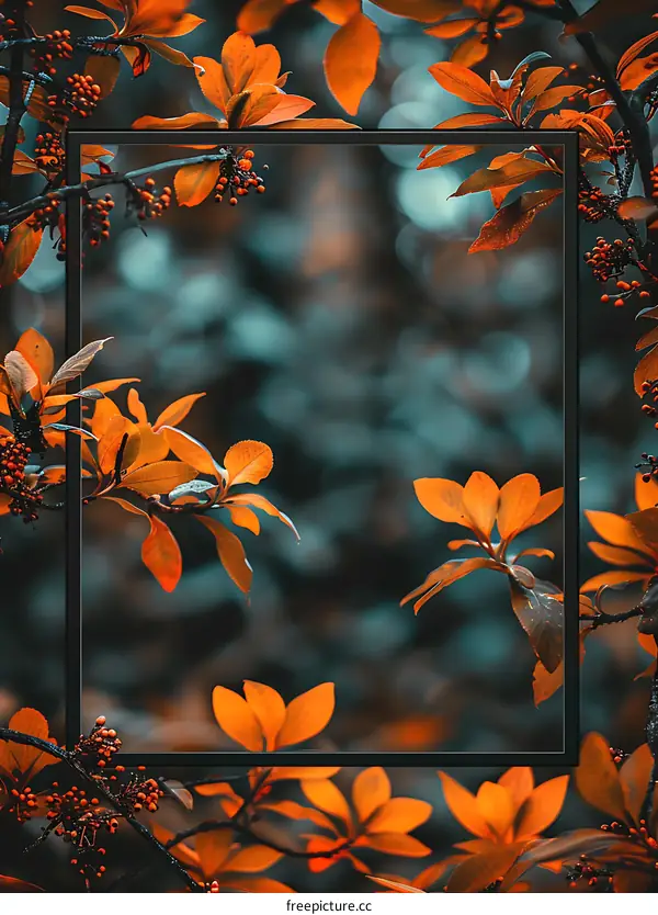 Autumn Leaves Frame