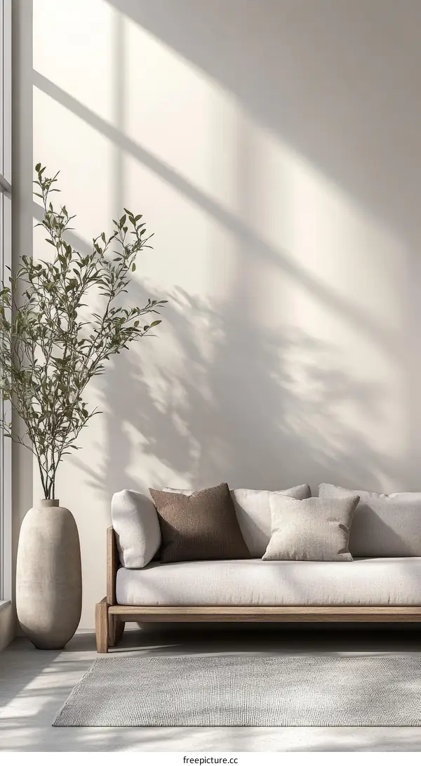 Modern Minimalist Living Room Interior Design