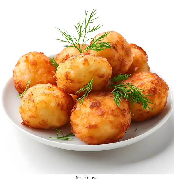 fried potato balls