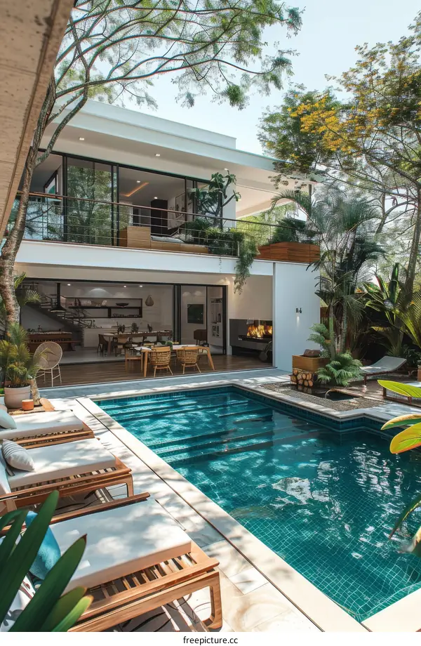 Modern Luxury Villa with Swimming Pool