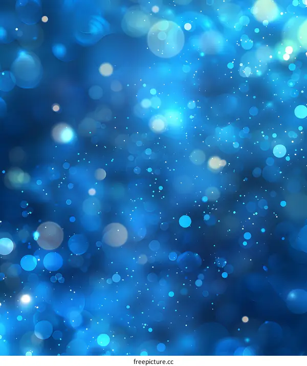 Blue Blurred Background Image