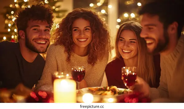 Christmas Dinner with Friends