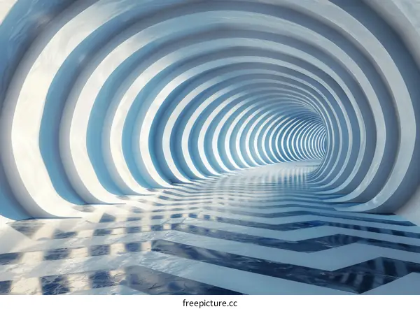 Abstract Geometric Tunnel Architecture
