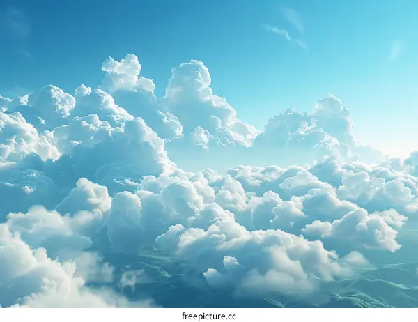 Cloudscape Above the Hills