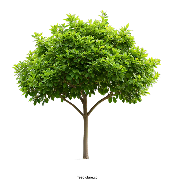 [Transparent Background PNG]Green Tree Isolated on transparent background