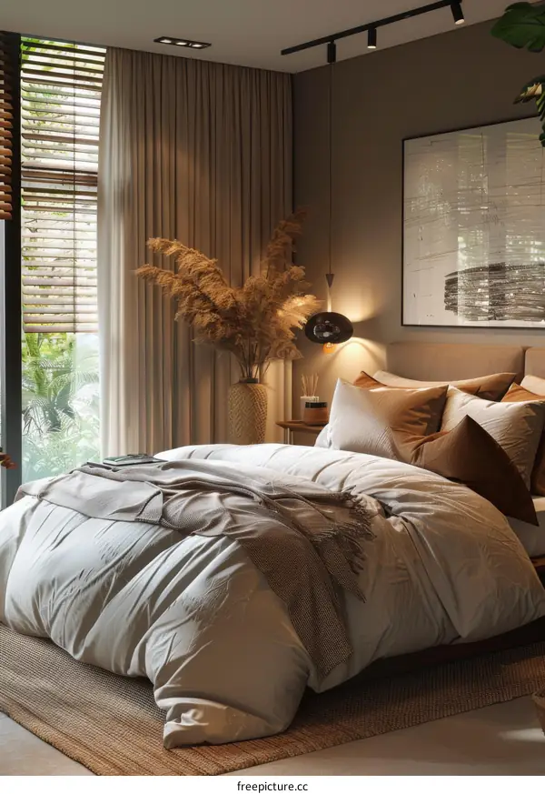 Modern Boho Bedroom Interior Design