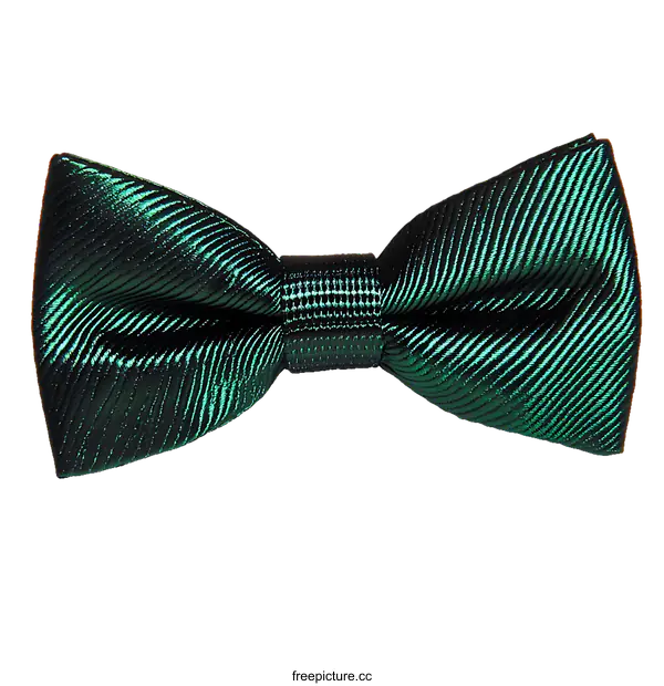 [Transparent Background PNG]Emerald Green Bow Tie