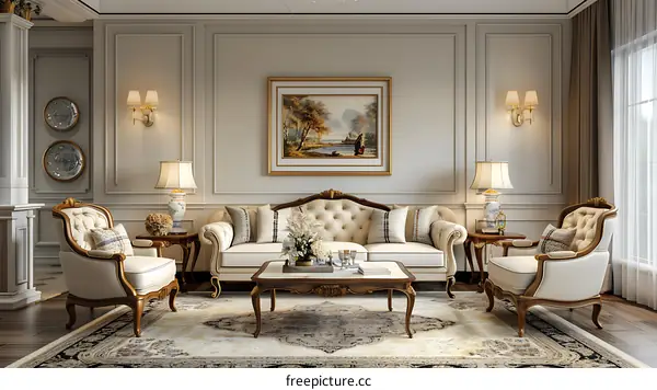 European-style living room