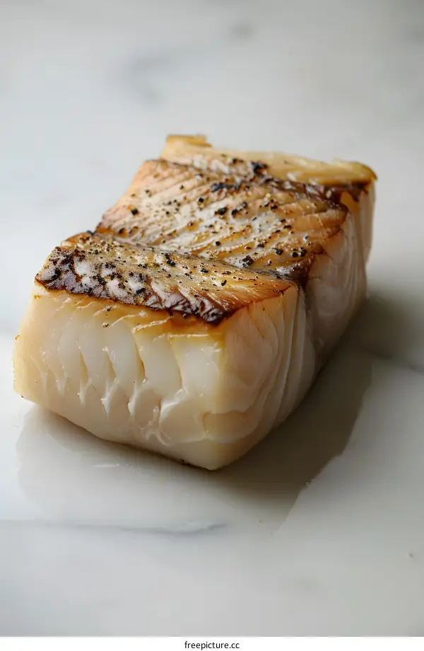 A piece of fish fillet