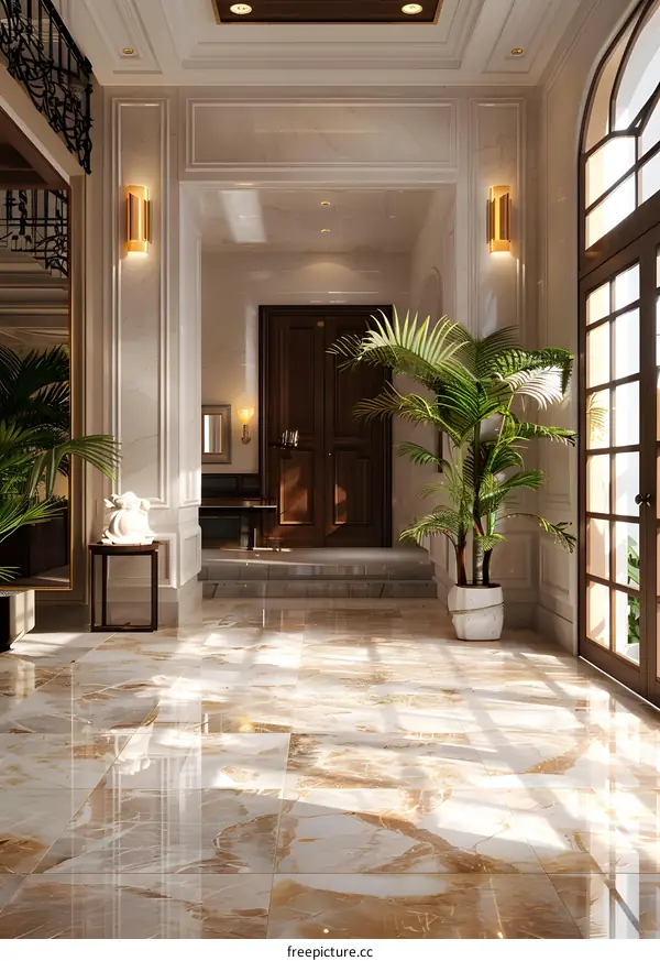 Luxurious Home Entryway