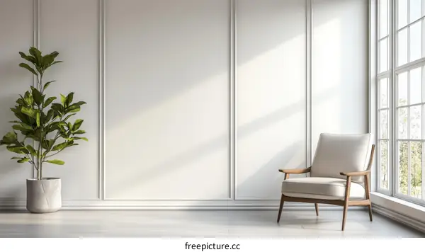 Modern Minimalist Living Room Interior Design