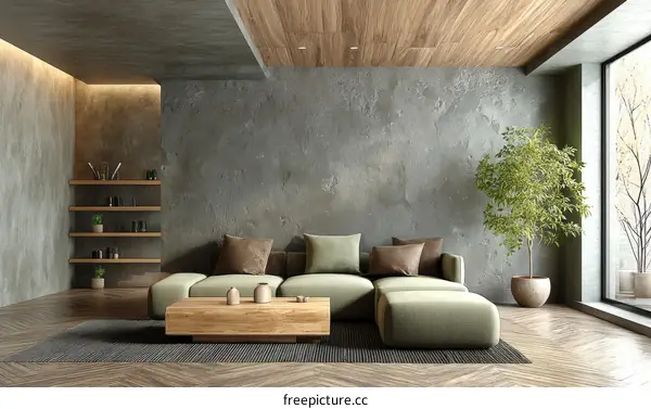 Modern Minimalist Living Room Interior Design