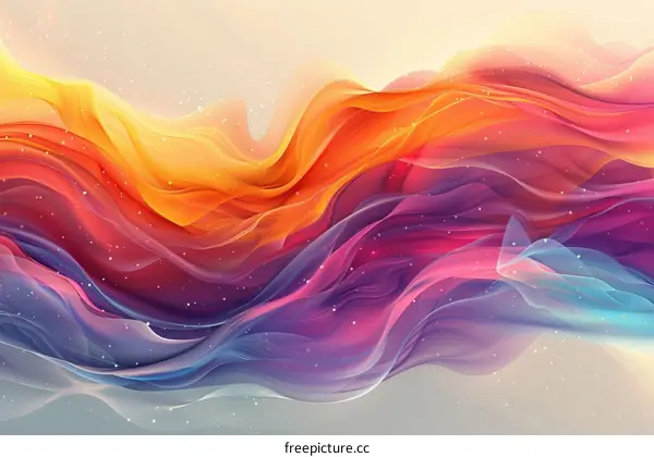 Colorful Abstract Fluid Vibrant Gradient Background