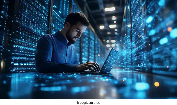 Focused Programmer in Data Center