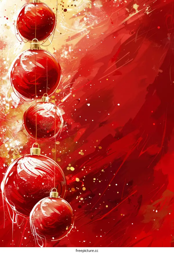 Christmas Decorations: Hand-Painted