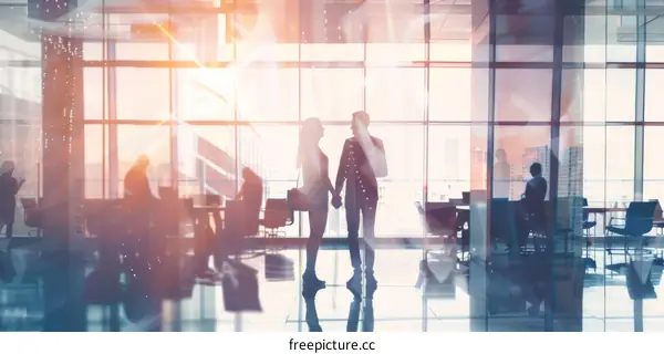 Business people meeting in the office and discussing new ideas