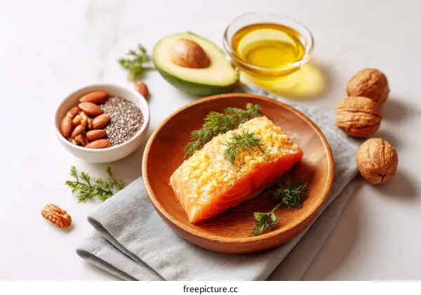 Healthy Salmon Dish with Superfoods