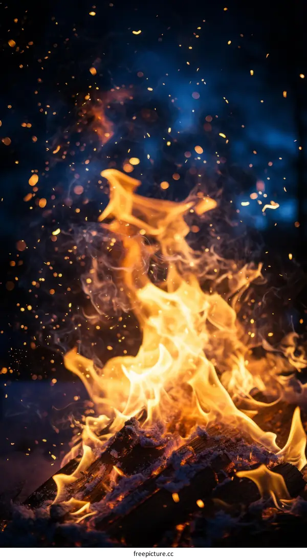 Flames of Fire in the Darkness