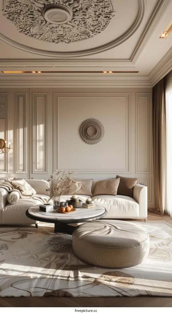 Modern & Luxurious Living Room