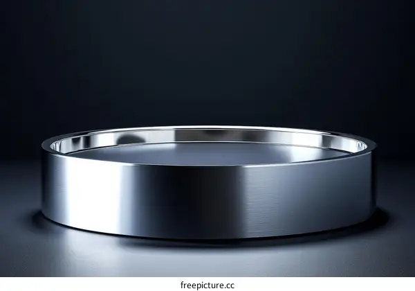 Modern Minimalist Silver Product Display Platform