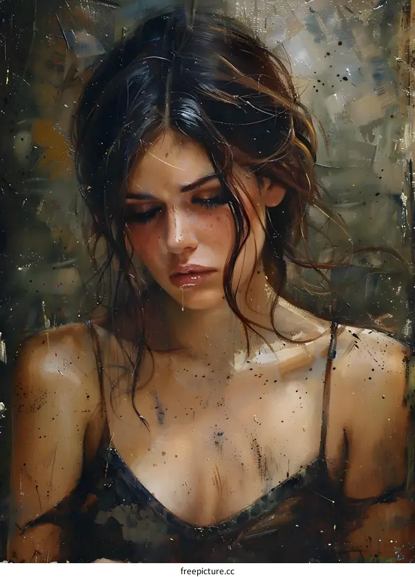 portrait of a beautiful woman