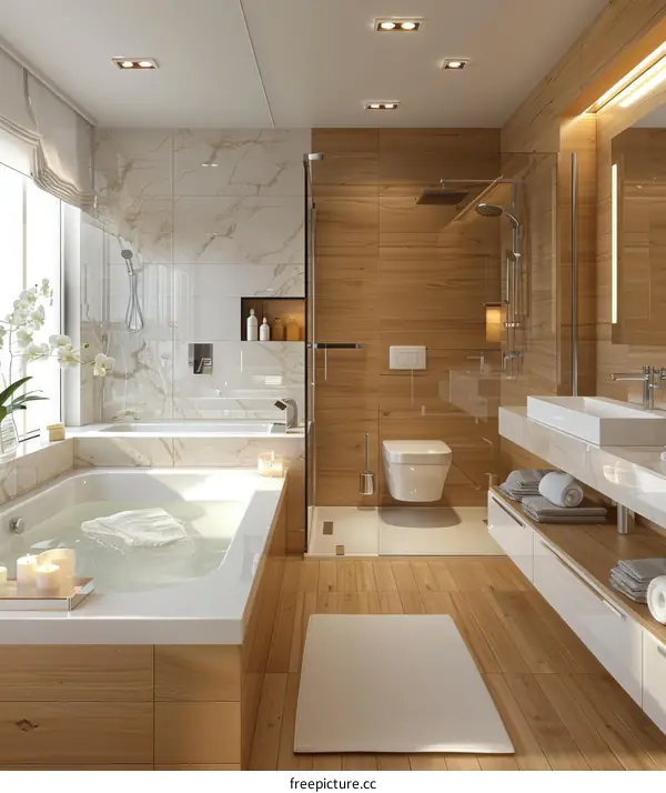 Modern Elegant Bathroom Design