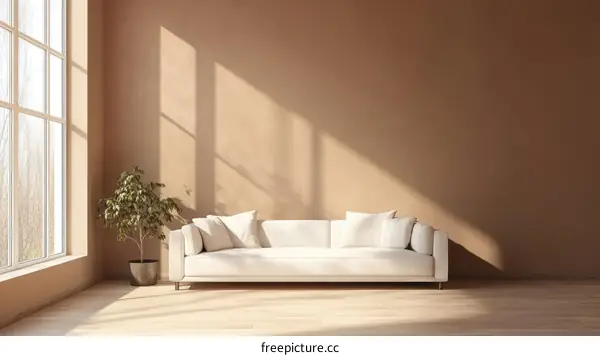 Modern Minimalist Living Room Interior Design