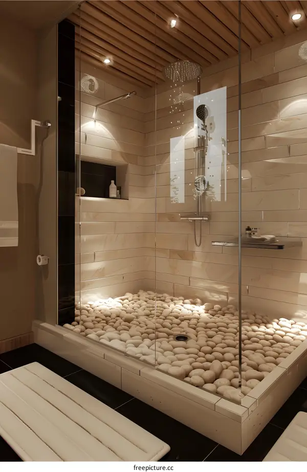 Pebble Shower