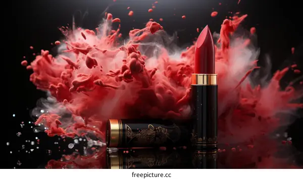 Explosive Red Lipstick