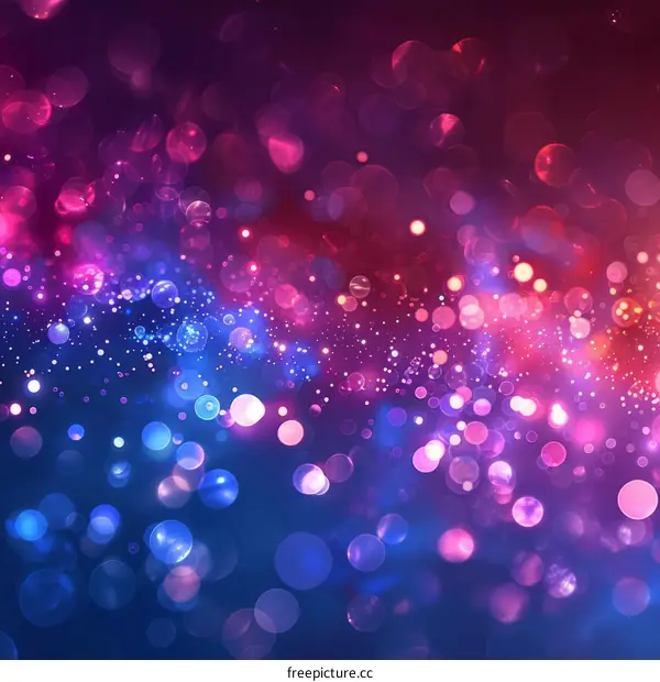 Colorful bokeh background