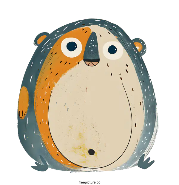 [Transparent Background PNG]Cute Cartoon Bear Illustration