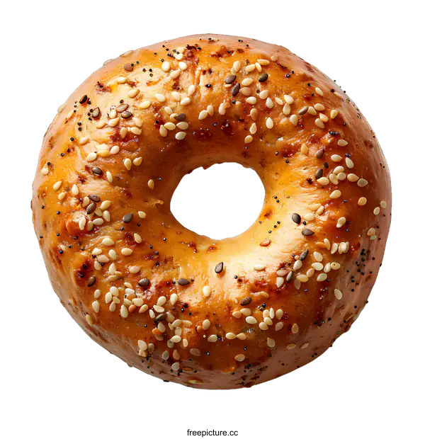 [Transparent Background PNG]Everything bagel
