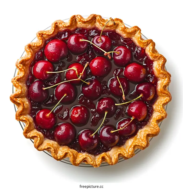 Freshly Baked Cherry Pie