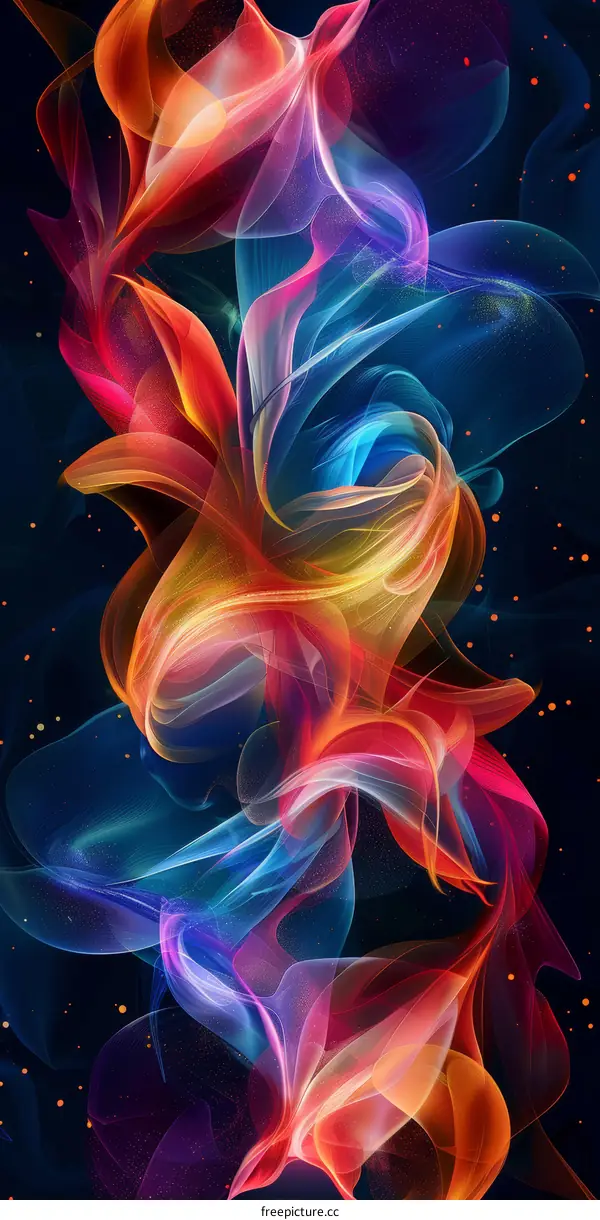 Beautiful Flower Blossoming with Energy and Passion